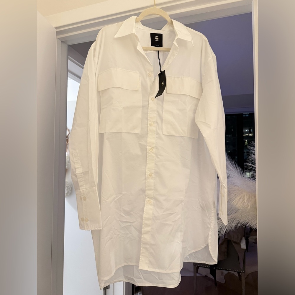 G-Star Classic White Shirt - Picture 2 of 6